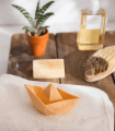 Origami Boat white