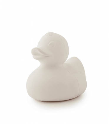 Petit Canard de Bain Elvis Blanc